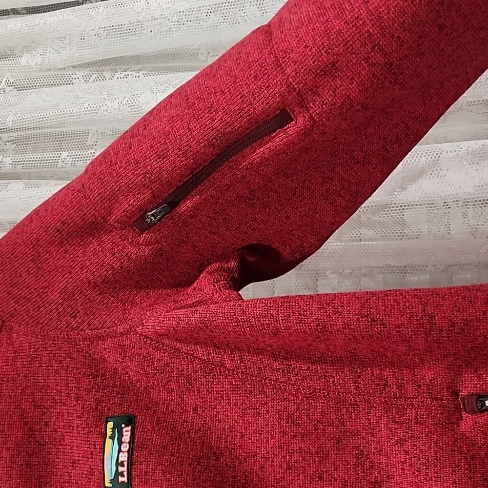 L.L.Bean Sweater Fleece Full-Zip Jacket - Picture 8 of 12
